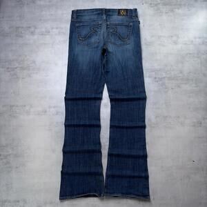 Y2K Blue Rock & Republic Grunge Kasandra Bootcut Denim Jeans